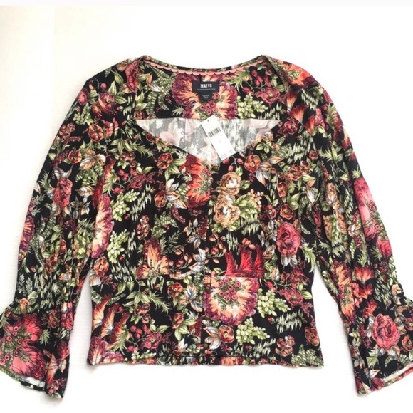 Anthropologie Maeve Percie Blouse Size XS - Picture 2 of 6